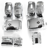 Gzp Chr Switch Cap Flht/C96up W/Cr Ctrl Handlebar Controls Zodiac Default Title