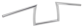 Zcp Donkey Bar+ Chrome Non Dimple 8" One Inch Diameter Handlebars Zodiac