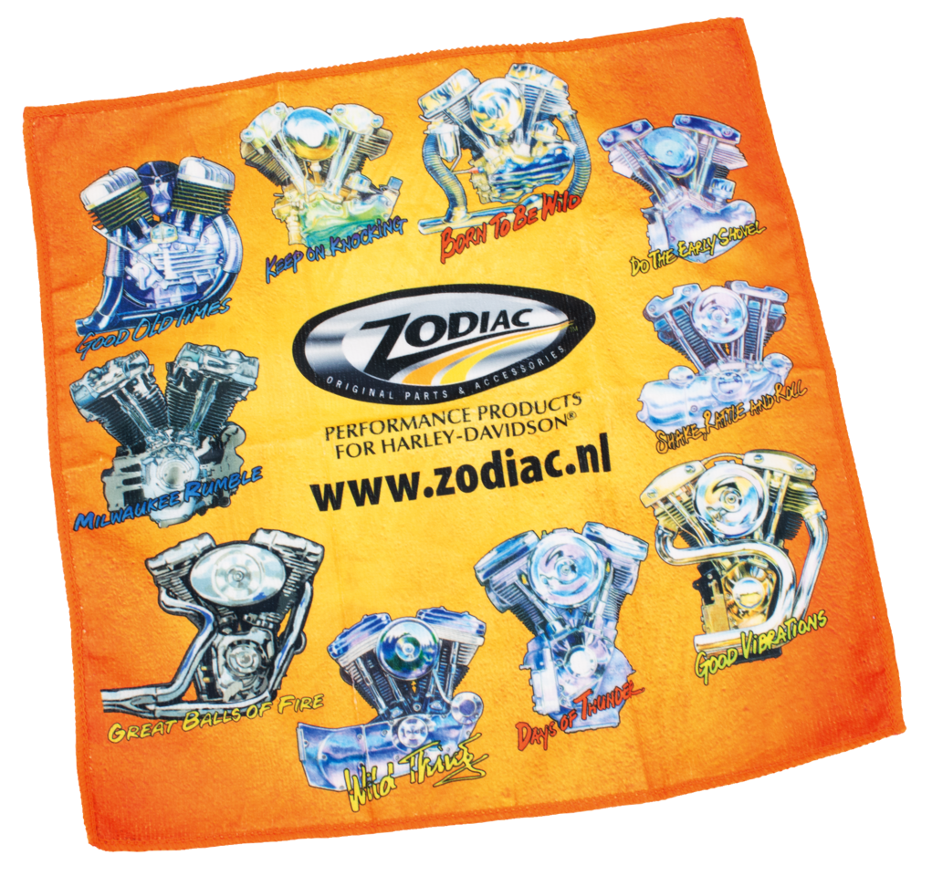 Zodiac Microfiber Detail Towel 40x40cm Catalog, Promo, Signs & Flags Zodiac