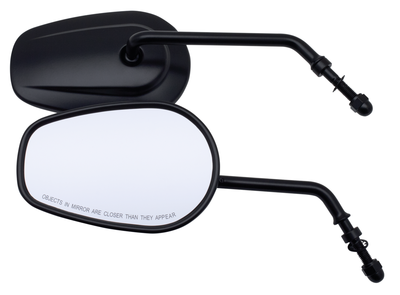 Gzp Black Tapered Mirrors, 4" Stem Mirror & Component Zodiac Default Title