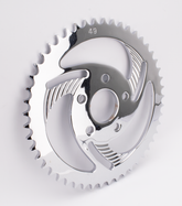 Gzp Chrome Swirled Sprocket 49 T Xl82 85 Sprocket & Pulley Zodiac Default Title