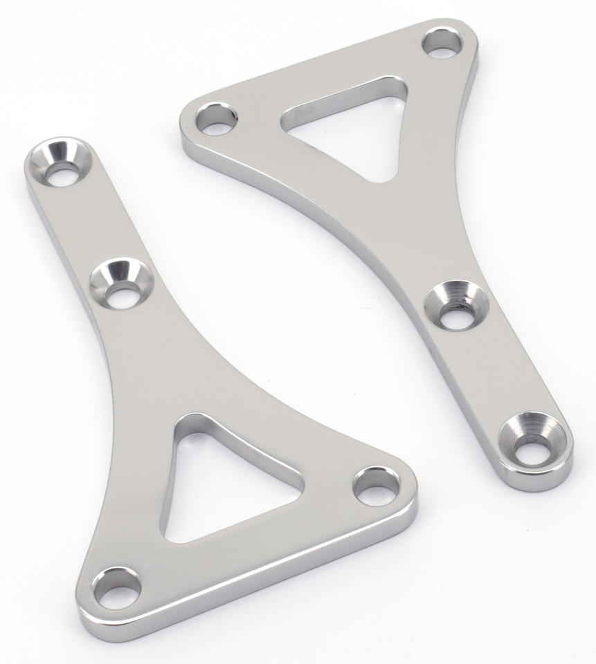 Fender Brackets Upsd Polished Fork Assembly Hardware Zodiac Default Title