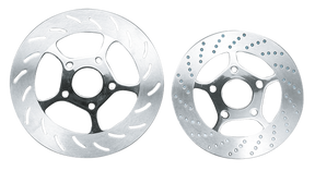 Disc Rotor 8 5/8" Five Spoke Drilled Chr Brake Rotor Tolle