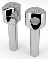 Gzp Fusion Oval Risers 5" Lonestar Chrom Riser Zodiac Default Title
