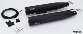 Mcj Royal Slip Ons Fxdb06 16 Black Slip-On & Muffler Mcj Default Title
