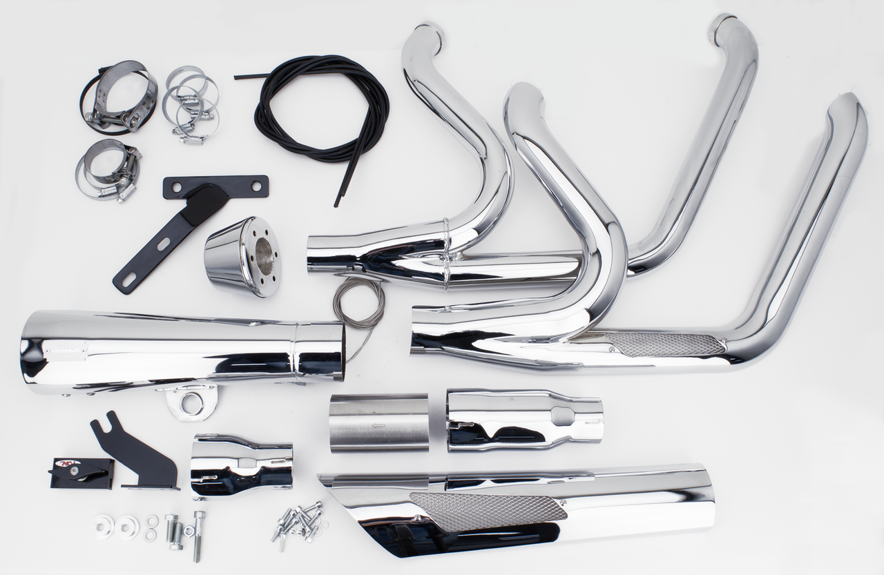 Mcj 2 1 Shorty St21 24 Chrome 2-1 Full Exhaust System Mcj Default Title