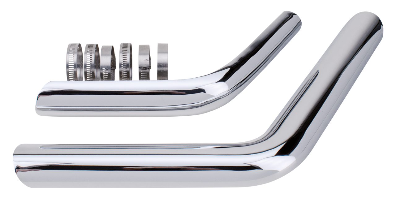 Chrome Heat Shields For Zpn 789413 Exhaust Heat Shield V Twin Mfg Default Title