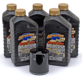V Rod Engine Oil Service Kit Blk Oil Change and Service Kit Spectro Oils Of America Default Title