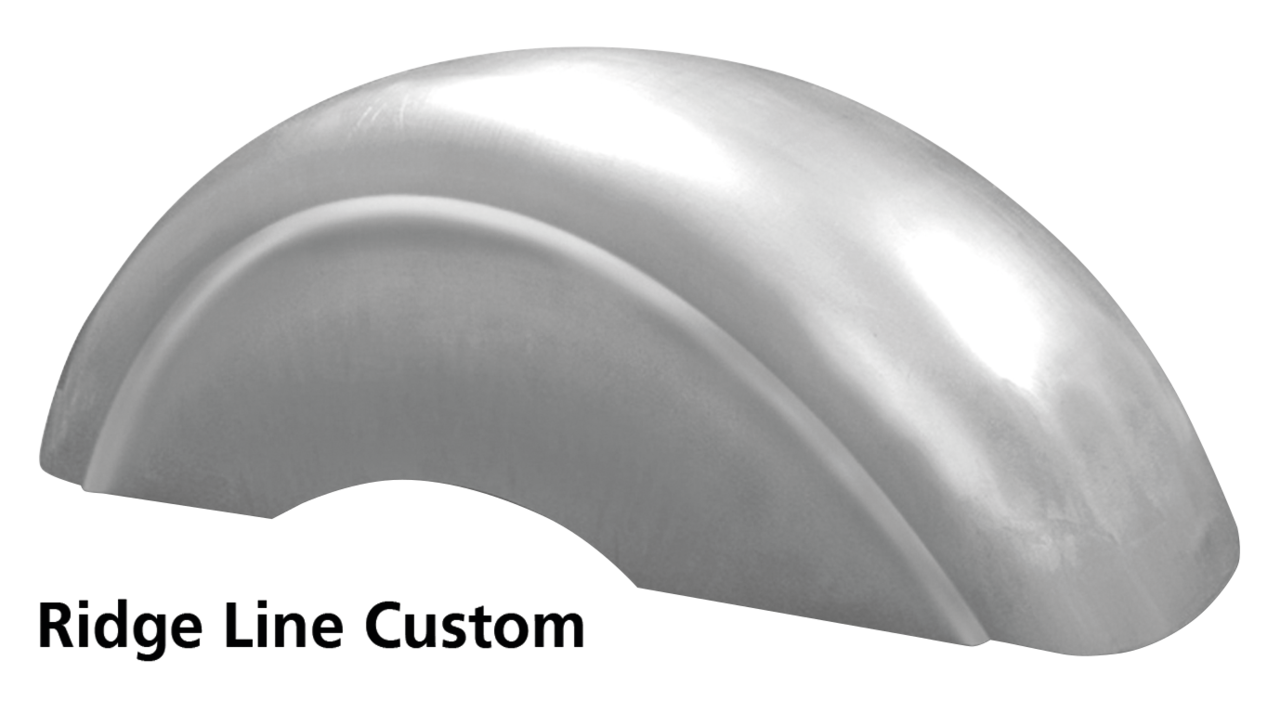 9.00" St Ridge Custom R. Fend Rear Fenders Cruise Speed Default Title