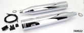 Mcj 120 Slip Ons Flh/T95 16 Chrome Slip-On & Muffler Mcj Default Title