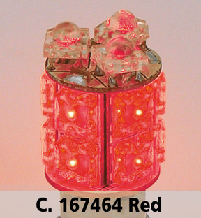 Gzp 360 Degree 13 X Led Bulb Red Ba15 S Lighting Bulb Zodiac