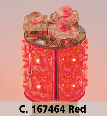 Gzp 360 Degree 13 X Led Bulb Red Ba15 S Lighting Bulb Zodiac