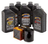 Milwaukee 8 V Syn Super Oil Serv Kit Blak Oil Change and Service Kit Spectro Oils Of America Default Title