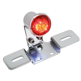 Gzp Classic Chrome 1.75" Led Taillight E Tail & Brake Light Zodiac Default Title