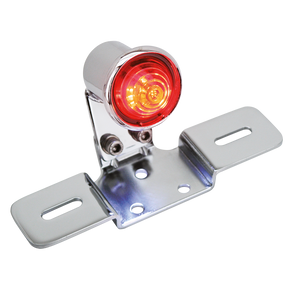 Gzp Classic Chrome 1.75" Led Taillight E Tail & Brake Light Zodiac Default Title