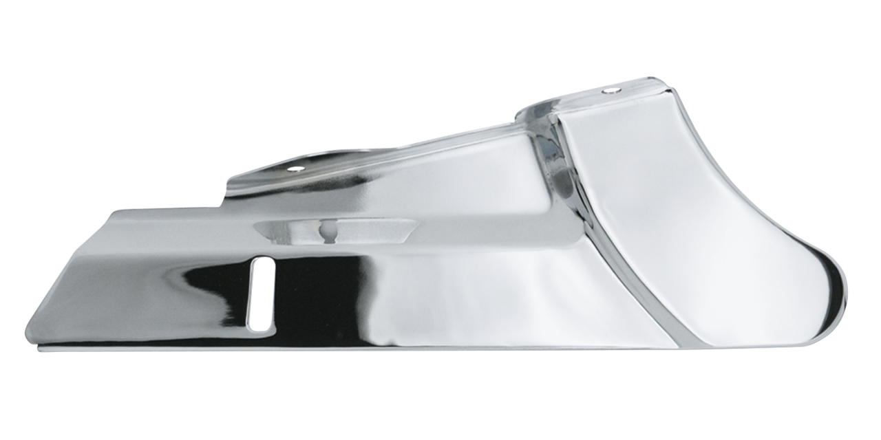 Gzp Chrome Lower Belt Guard Flh/T09 Up Final Drive Belt Guard Zodiac Default Title
