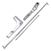 Gzp Chr Xl04 13 6" Forward Control Exten Foot Control Extension & Relocation Kit Zodiac Default Title