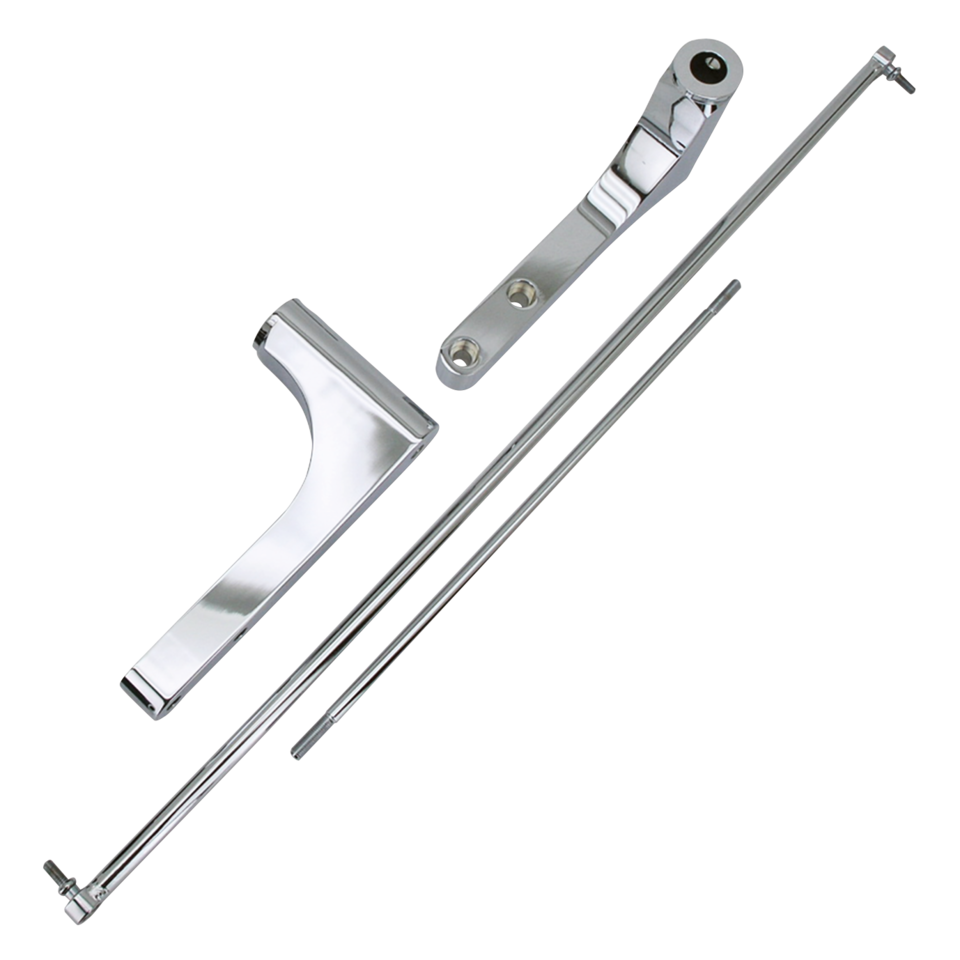 Gzp Chr Xl04 13 6" Forward Control Exten Foot Control Extension & Relocation Kit Zodiac Default Title