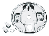 Gzp Rear Brake Backing Plate Chr. 1958 1 Drum Brake Hardware Zodiac Default Title