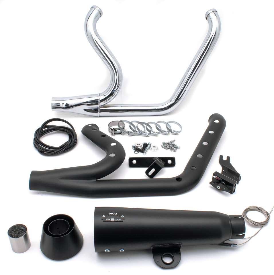 Mcj 2 1 Shorty St18 20 Black 2-1 Full Exhaust System Mcj Default Title