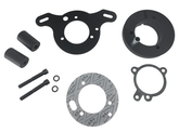 Gzp Black Voronoi Adaptor Kit S&S E/G Ca Air Cleaner Adapter & Bracket Zodiac Default Title