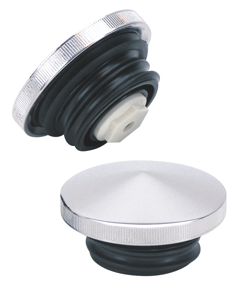 Gzp Chrome Pointed Gascap Vented 82 Up Gas Cap Zodiac