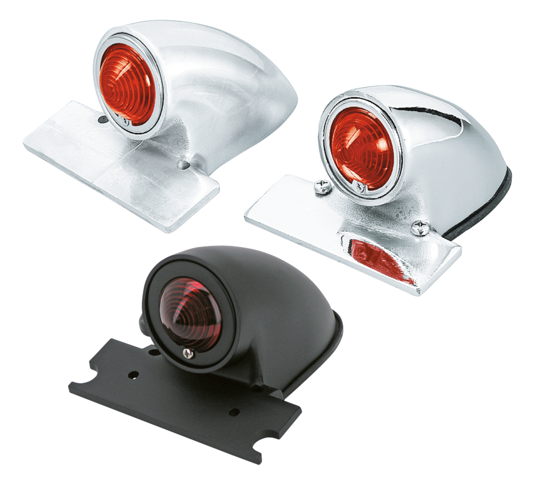 Gzp Sparto Taillight, Chrome Finish Tail & Brake Light Zodiac Default Title