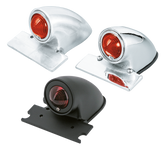 Gzp Sparto Taillight, Chrome Finish Tail & Brake Light Zodiac Default Title