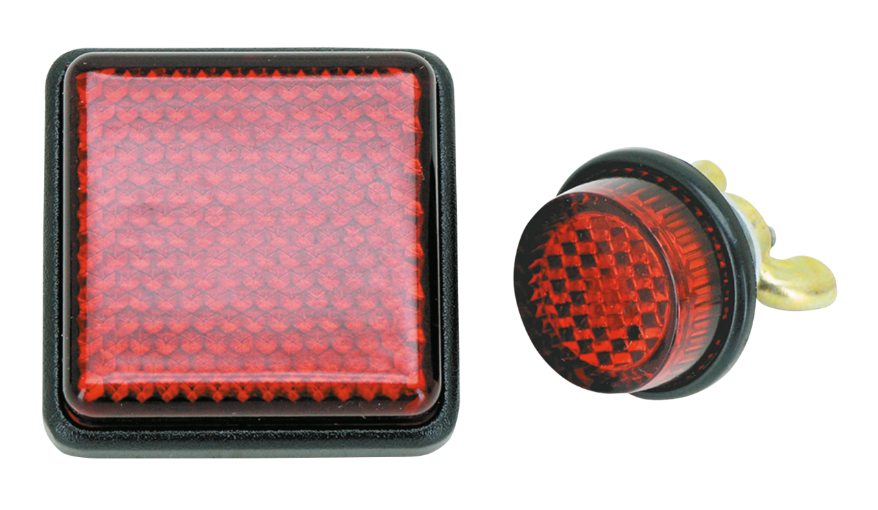 Gzp Universal Red Bolt On Reflector 35x3 Lighting Component Zodiac