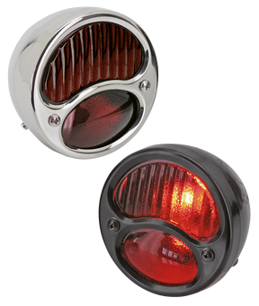 Gzp Chrome Duet (Ford) Style Tailligh Tail & Brake Light Zodiac