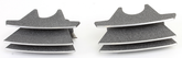Granite Finned Sparkplug Cover Me17 Up Cylinder Head Parts V Twin Mfg Default Title