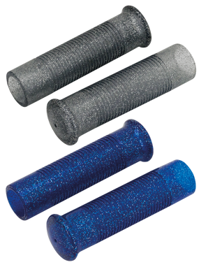Metal Flake Grips Silver Grip V Twin Mfg Default Title