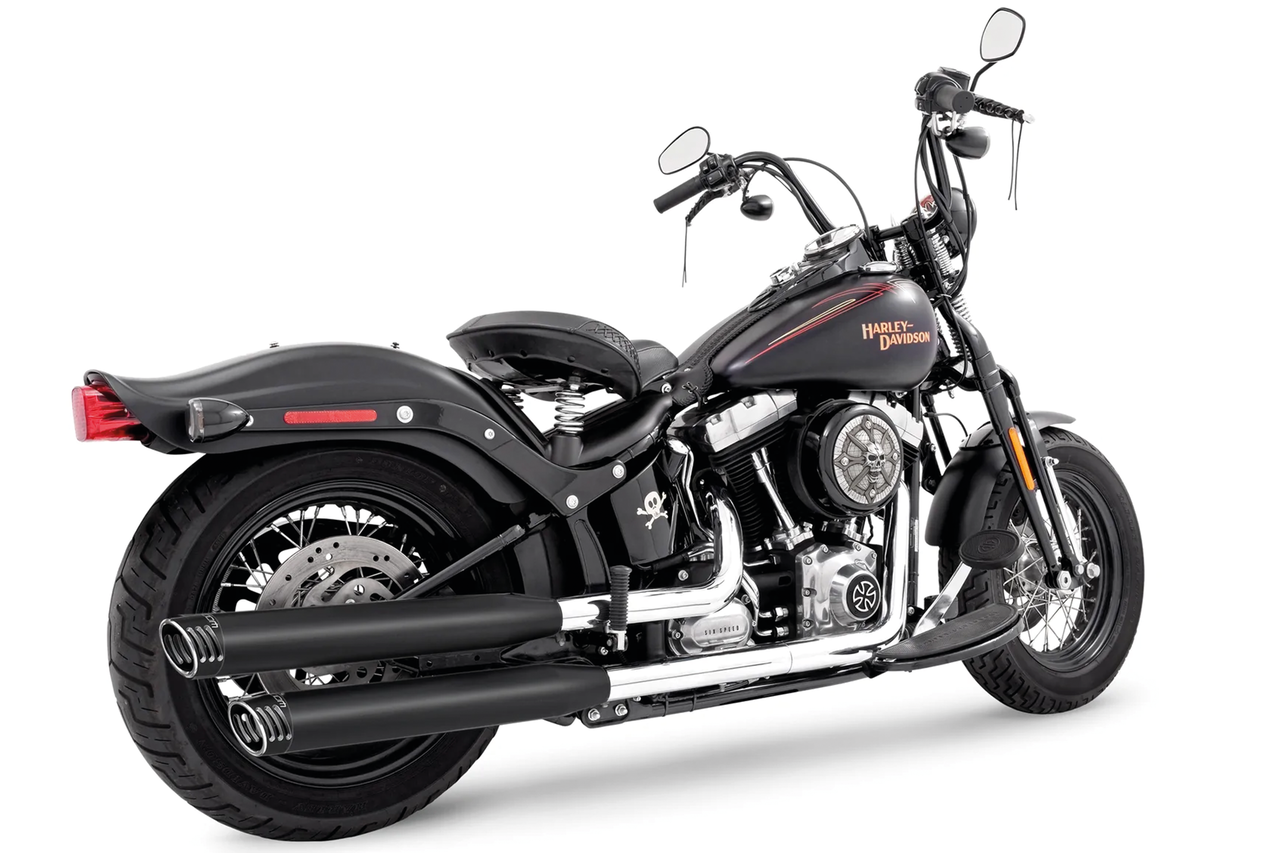 Racing Slip Ons Black/Black F*St07 17 Slip-On & Muffler Freedom Performance Exhaust Default Title