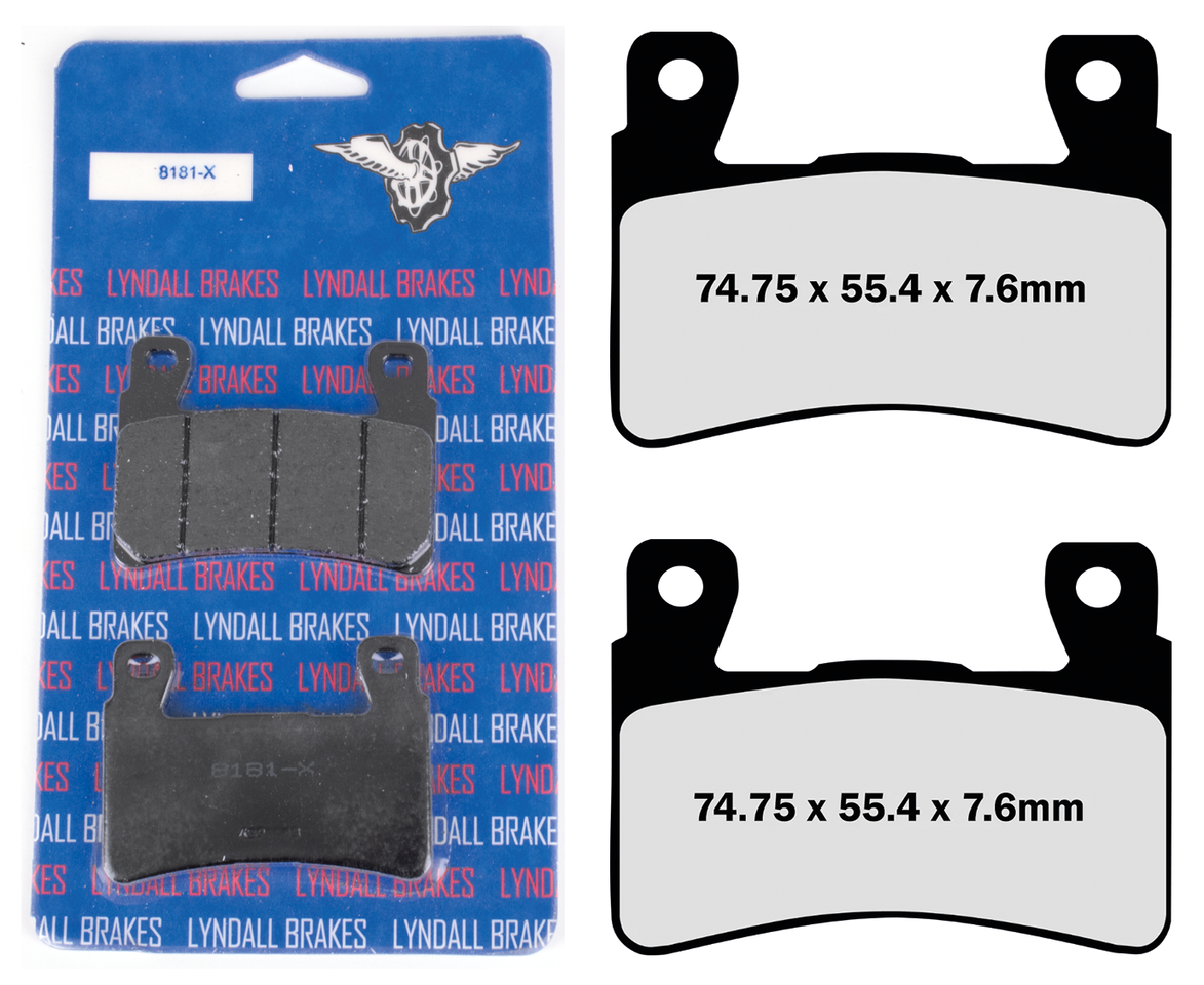 Front Pads Xtreme F*St15 Up Brake Pads Lyndall Brakes Default Title