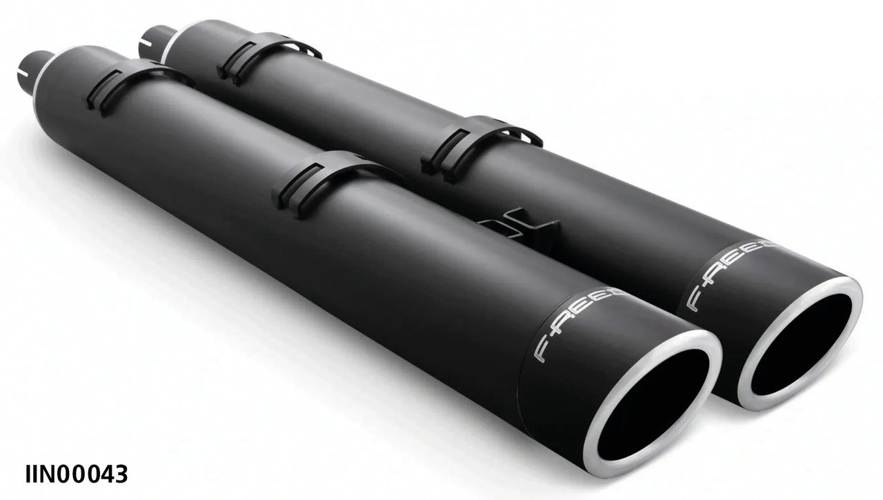 Freedom Liberty S/O Blk/Blk Roadm/Chieft Slip-On & Muffler Freedom Performance Exhaust Default Title