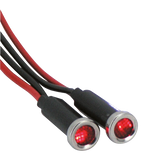 Gzp Led Indicator Light Red Lens Stainle Indicator Light Zodiac Default Title