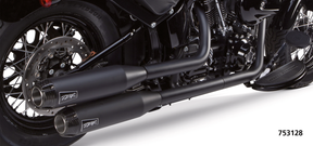 2 Bros St07 17 Short Slipons Black Slip-On & Muffler Two Brothers Racing Default Title