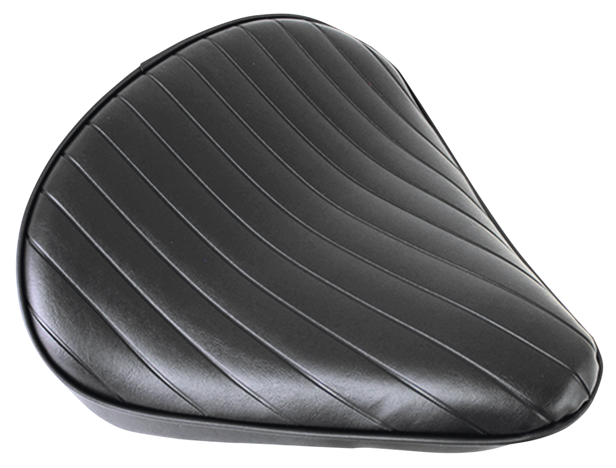 Tuck & Roll Solo Seat Large Black Vinyl Solo Seat V Twin Mfg Default Title