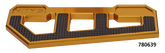 Racing Floorboards Gold W/ Diamond Black Floorboard Vity's Design Default Title