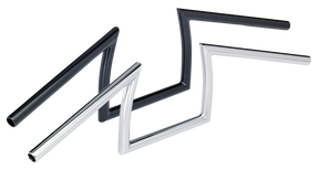 Zcp Donkey Bar+ Chrome Non Dimple 8" One Inch Diameter Handlebars Zodiac