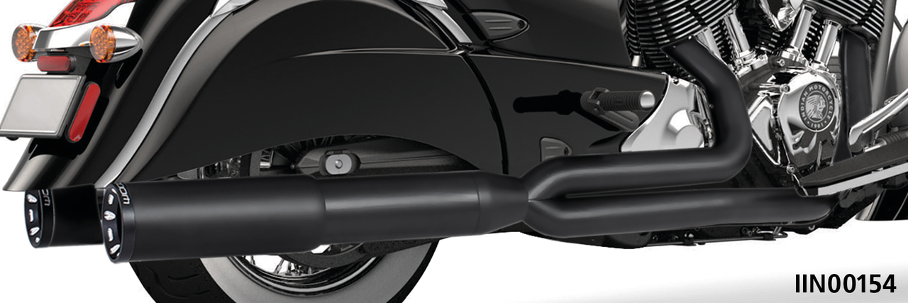 Bk/Sc Bk 2 1 W/4.5" Strght Chief14 21 2-1 Full Exhaust System Freedom Performance Exhaust Default Title