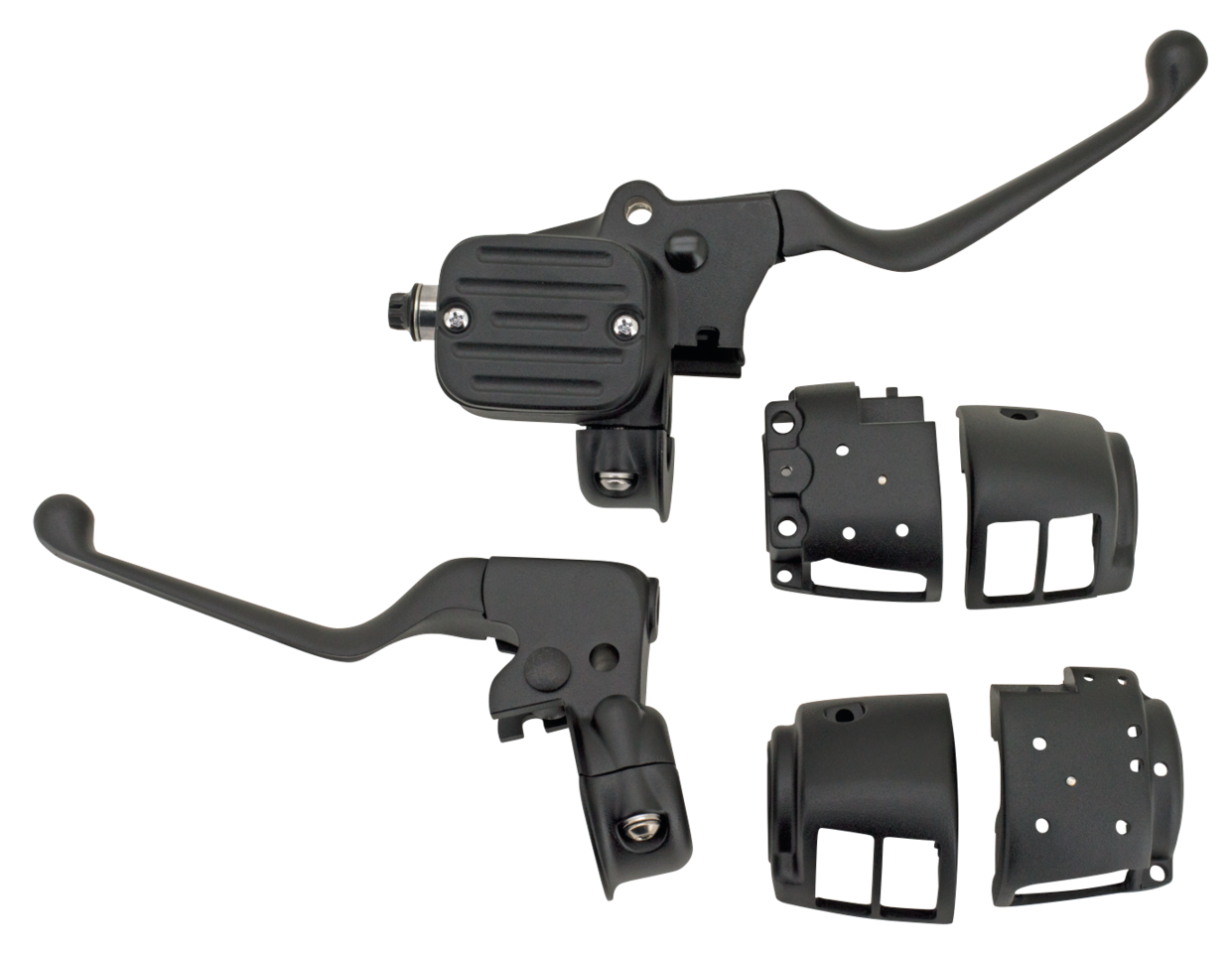 Gzp Matte Black Handlebar Cntrl Kit 9/16 Handlebar Controls Zodiac Default Title
