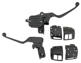 Gzp Matte Black Handlebar Cntrl Kit 9/16 Handlebar Controls Zodiac Default Title