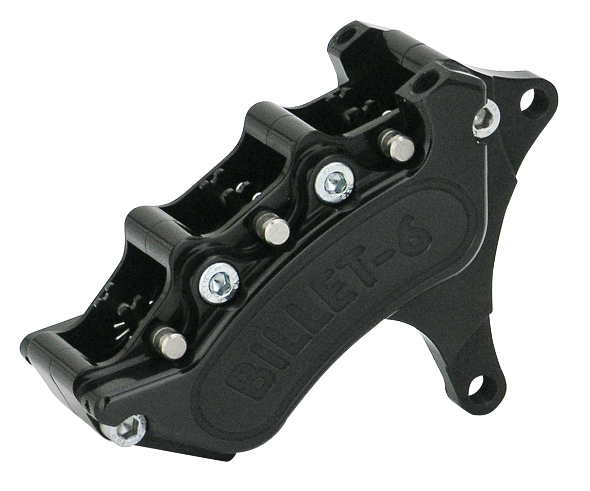 Harrison Rh 6 Pot Caliper 13" Front Blck Brake Caliper Harrison Billet Default Title