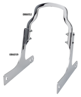 Gzp Chrome Rigid Mnt Sideplates Fxd96 05 Sissy Bar Side Plate Zodiac Default Title