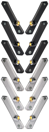 Vity's Front Turnsignalkit Black/Polish Turn Signal Vity's Design Default Title