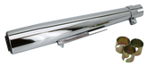 Gzp Universal Megaphone Muffler L=20" Universal Muffler Zodiac Default Title