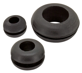 Rubber Grommet, Size 6 Mm I.D. 4 Mm Wiring & Connectors Wurth