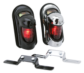 Gzp Beehive Taillight Stamped Stl Chrome Tail & Brake Light Zodiac Default Title