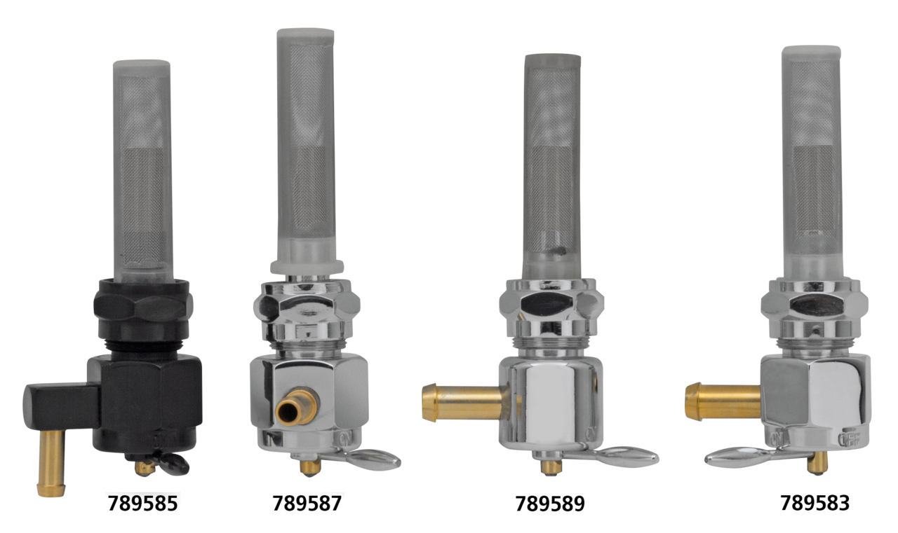 Sifton Chr Hex Petcock Inward Facing Fuel Valve & Petcock V Twin Mfg Default Title